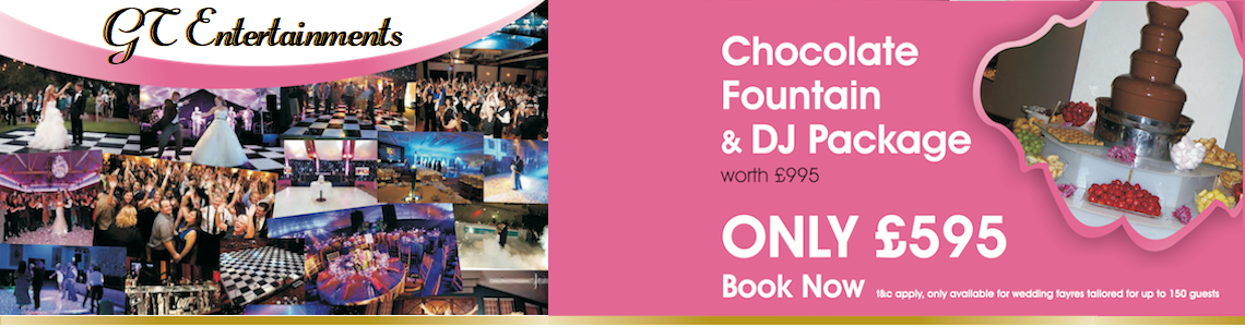 dj chocolate fountain hire